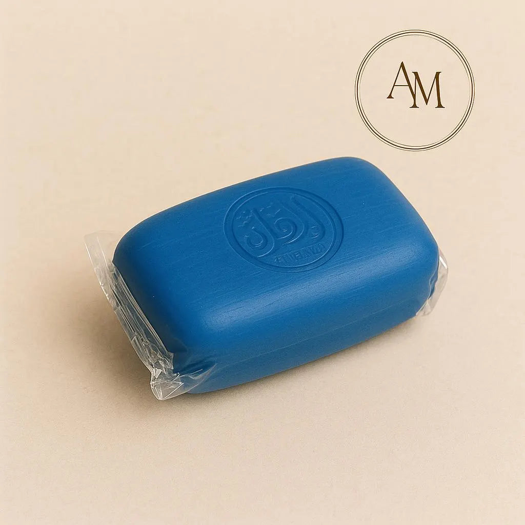 Savon au Nila Bleu – Soin Naturel Marocain pour Visage et Corps